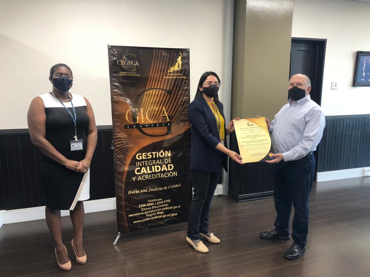 Archivo Criminal - Organismo de Investigación Judicial (Reacreditación Sello Organizacional)